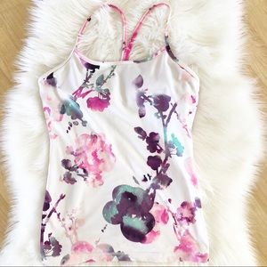 Lululemon floral racerback top